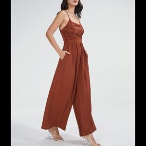 Ruched jumpsuit